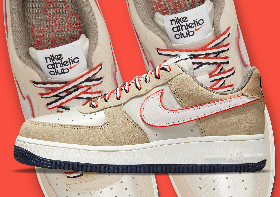 The Nike Air Force 1 Low “Athletic Club” Arriving In Classic Orange And Khaki