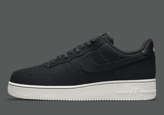 Nubuck “Off Noir” Covers This Nike Air Force 1 Low