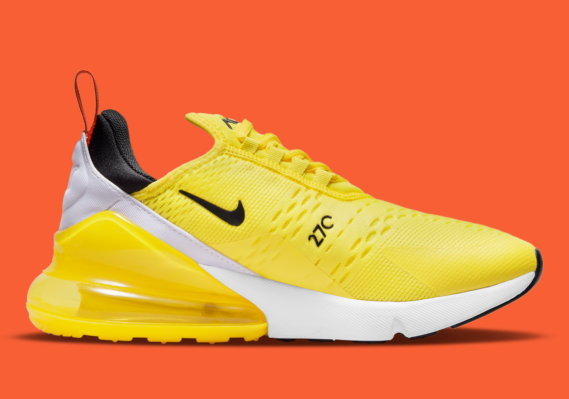 Air max 27 hot sale white yellow