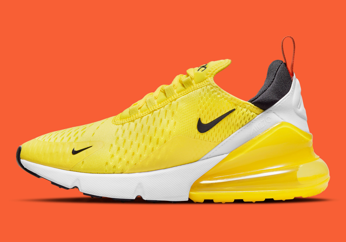 yellow nike air shoes