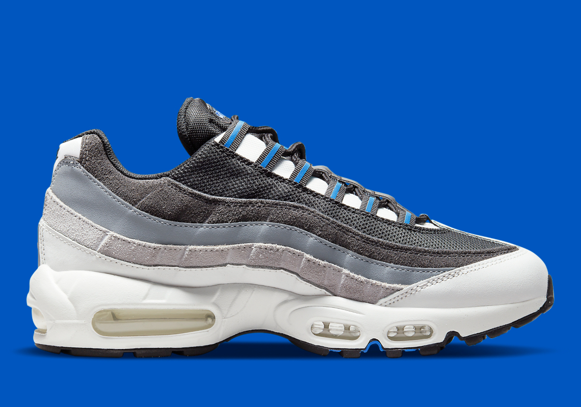 white grey and blue air max 95
