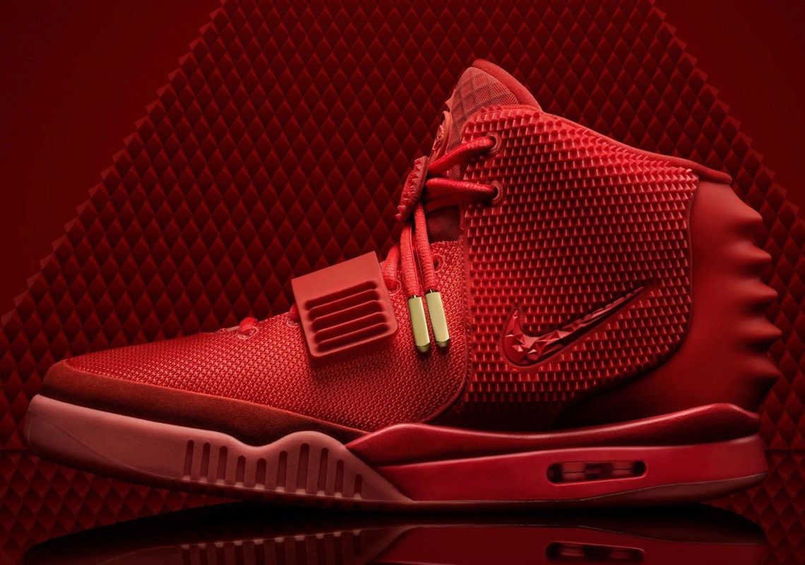 A Of Kanye West's All-Red | SneakerNews.com