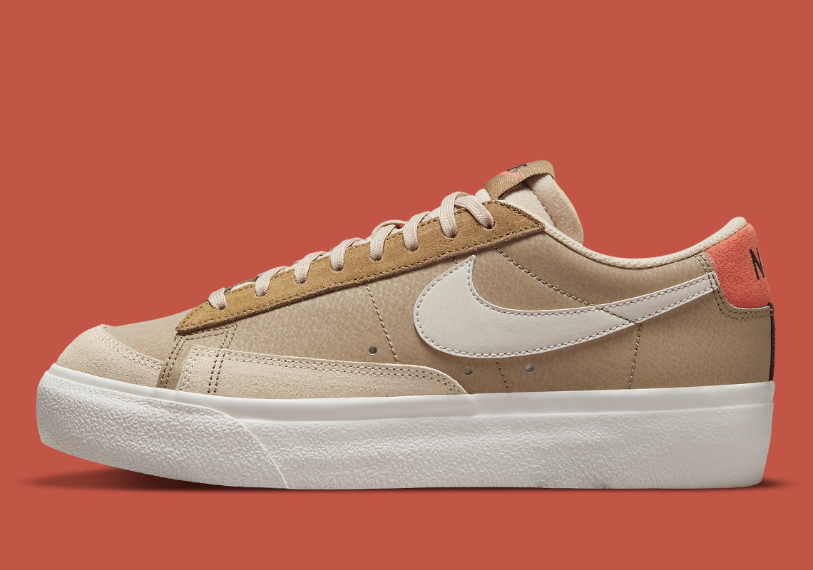 The Women’s Nike Blazer Low Platform Appears In “Khaki”