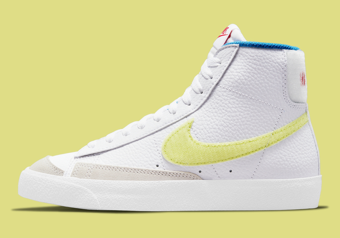 nike blazer velcro high