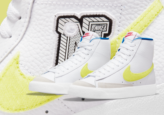 The Latest Nike Blazer Mid ’77 For Kids Features Velcro Swooshes