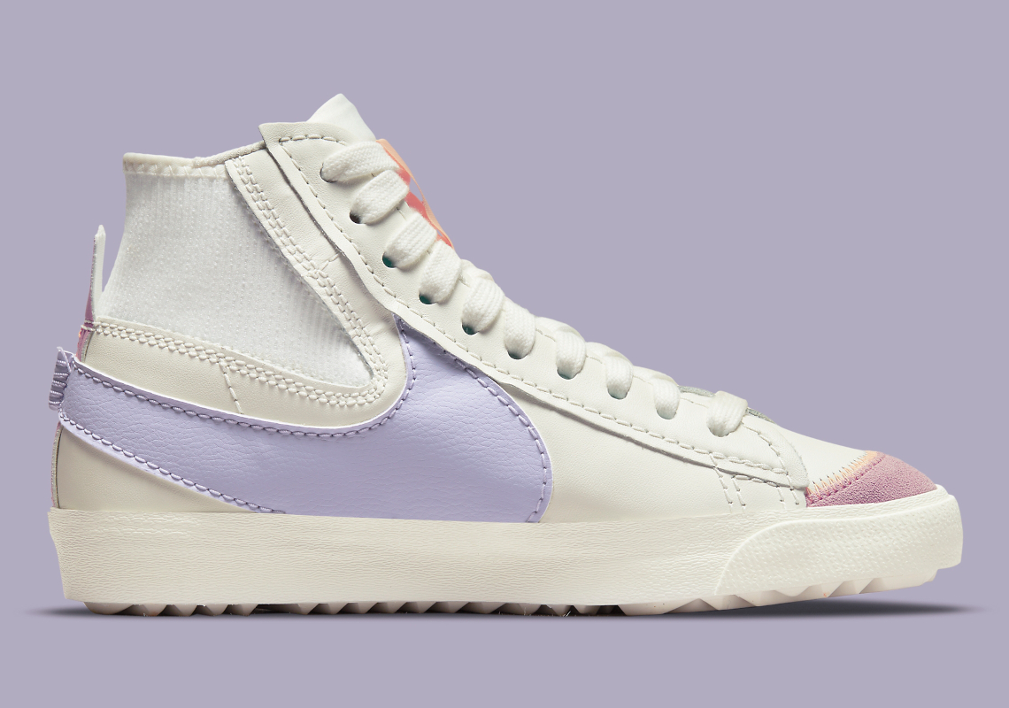 nike blazer mid lilac