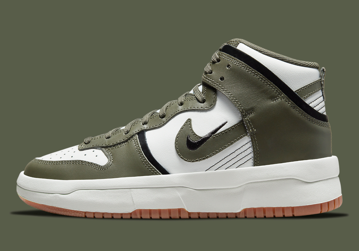 cargo khaki nike dunk high