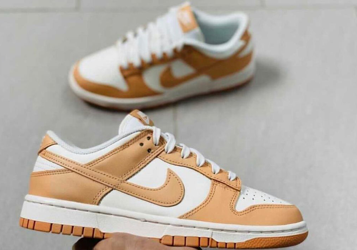 The Nike Dunk Low Adds A Touch Of Vachetta Tan To Its Latest Colorway