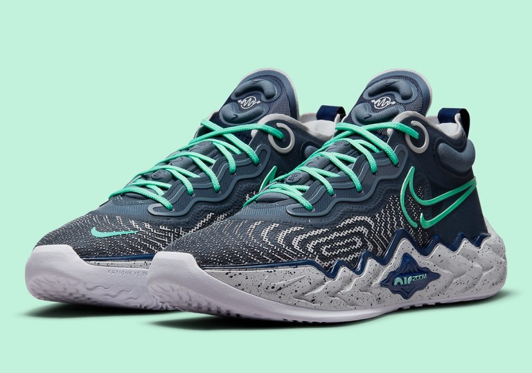 Nike Air Zoom GT Run Armory Slate Grey Mint Green Glow CZ0202-400 mens 8.5 Nike Air Zoom GT Run Armory Slate Green Glow Sneakers Mens  main image 2