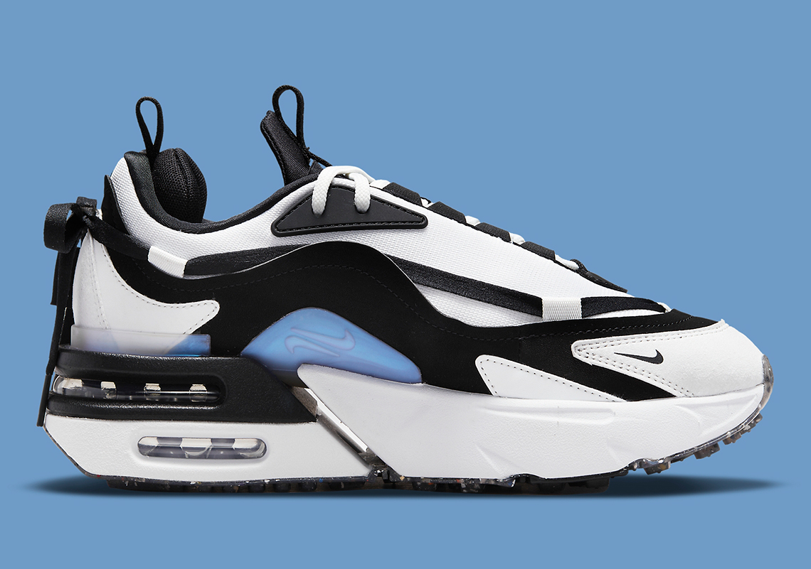 nike air max furyosa black and white