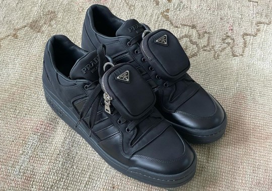 Prada Suits Up Their Upcoming adidas Forum Low In “Triple Black”
