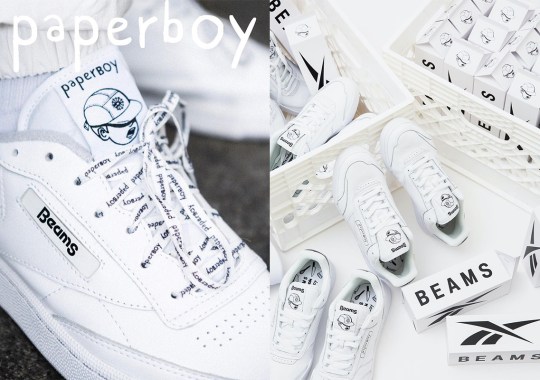 BEAMS And Paperboy Paris Add Their Names To Two Reebok Club C Styles