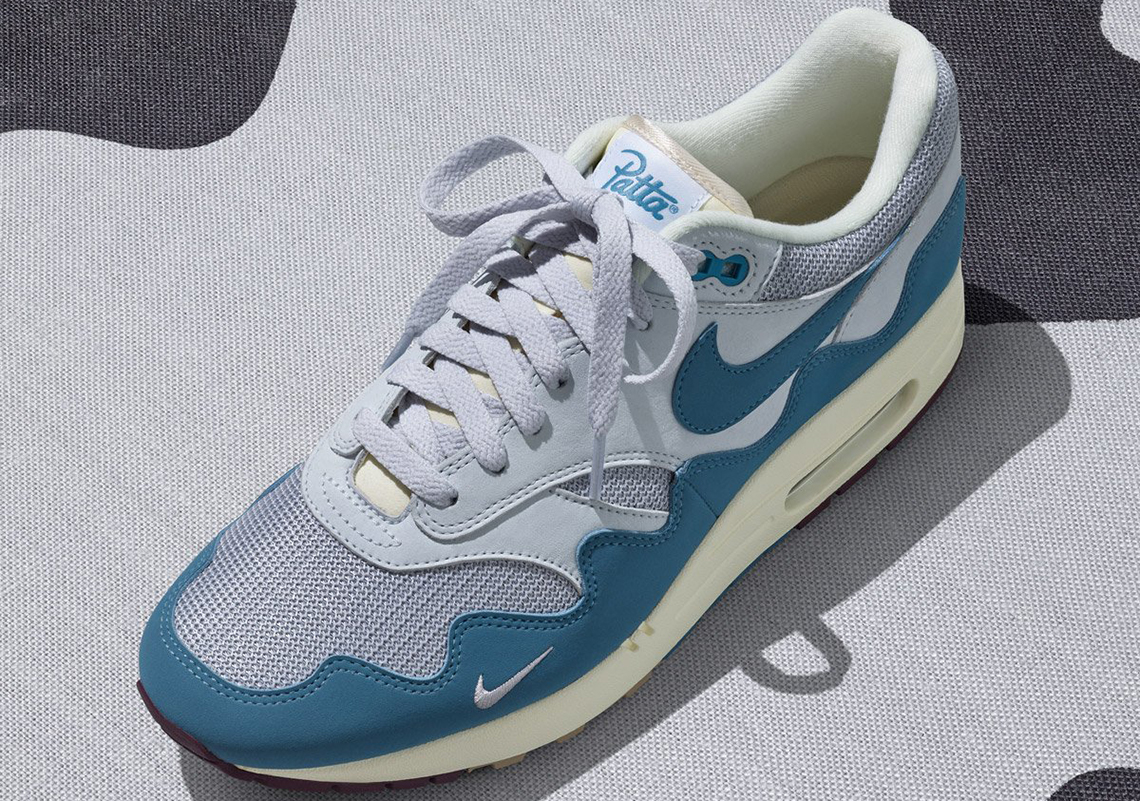 Patta x NIke Air Max 1 “Noise Aqua” Releasing On November 4th