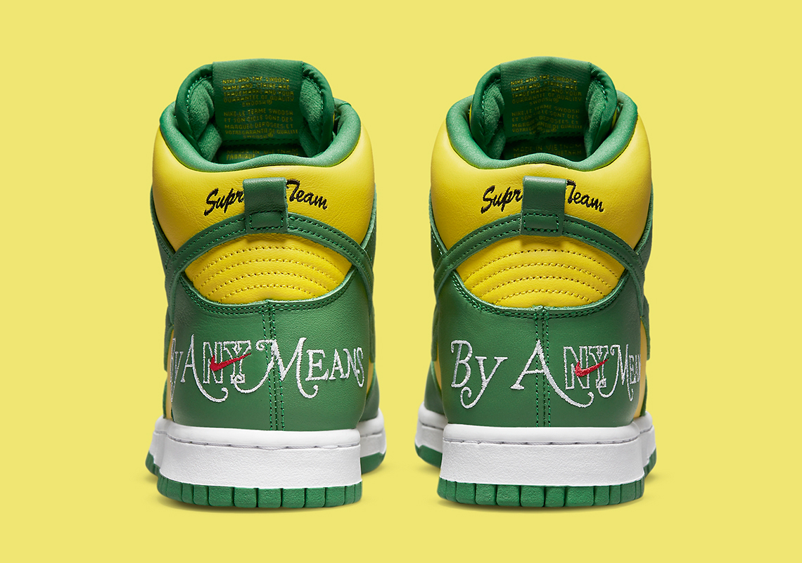 SUPREME NIKE SB DUNK BY ANY MEANS BRAZIL
