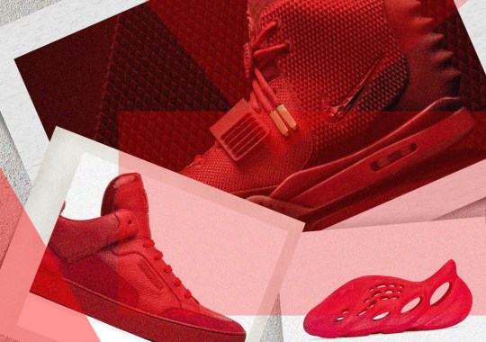 A Look At Ye’s Red Sneaker Legacy