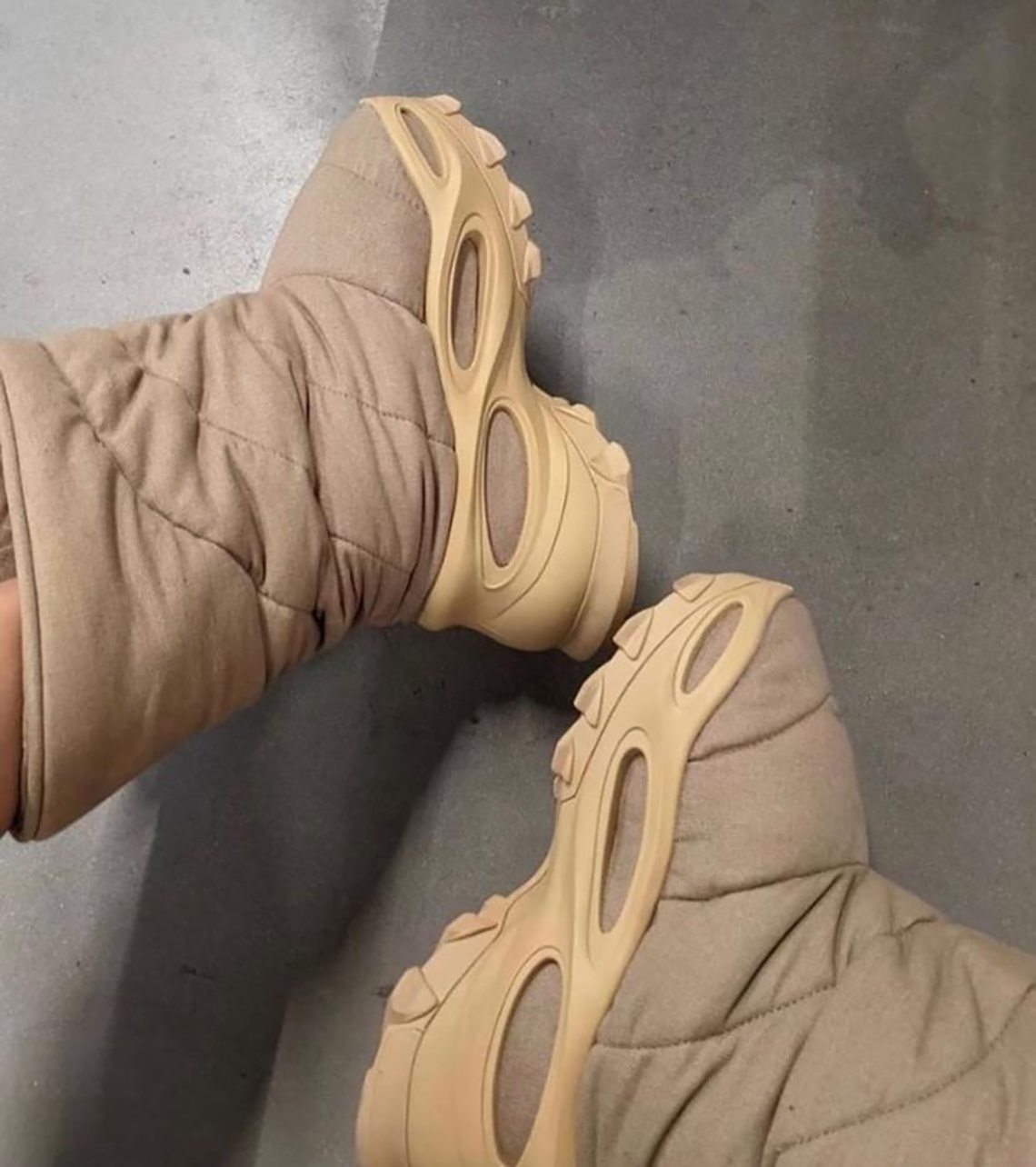 yeezy khaki boots