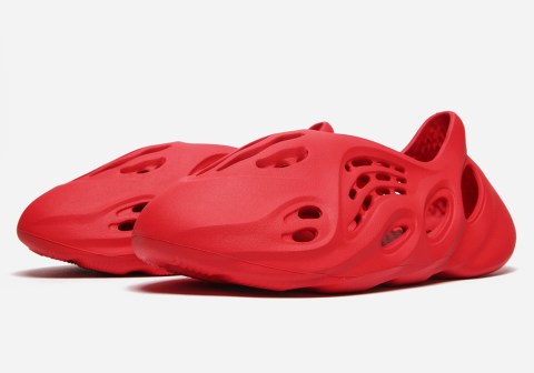 adidas YEEZY Foam Runner Vermillion Red GW3355 | SneakerNews.com