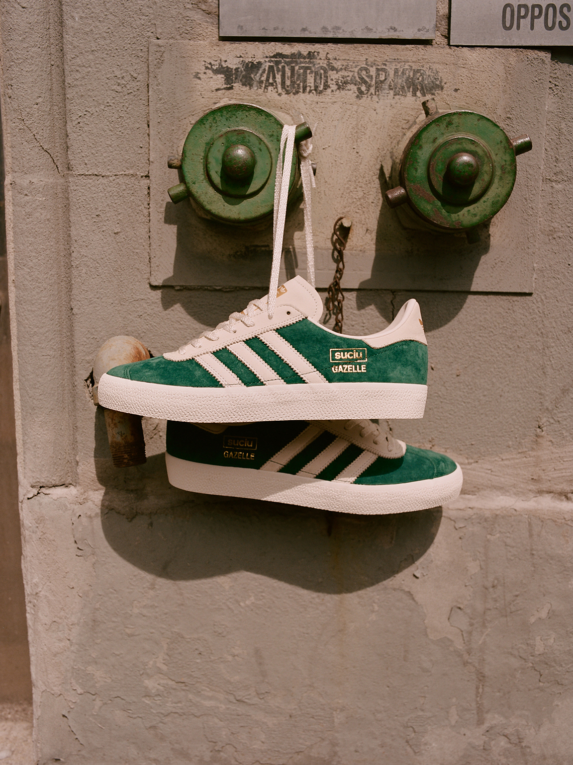 Mark Suciu adidas Gazelle ADV Collegiate Green GY3688 