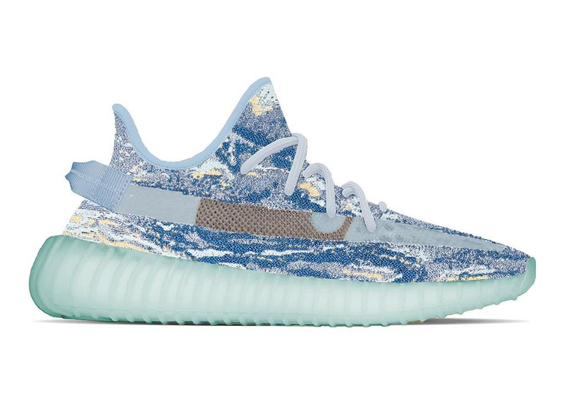 adidas Yeezy Boost 350 v2 MX Blue GW3375 Release Date SneakerNews