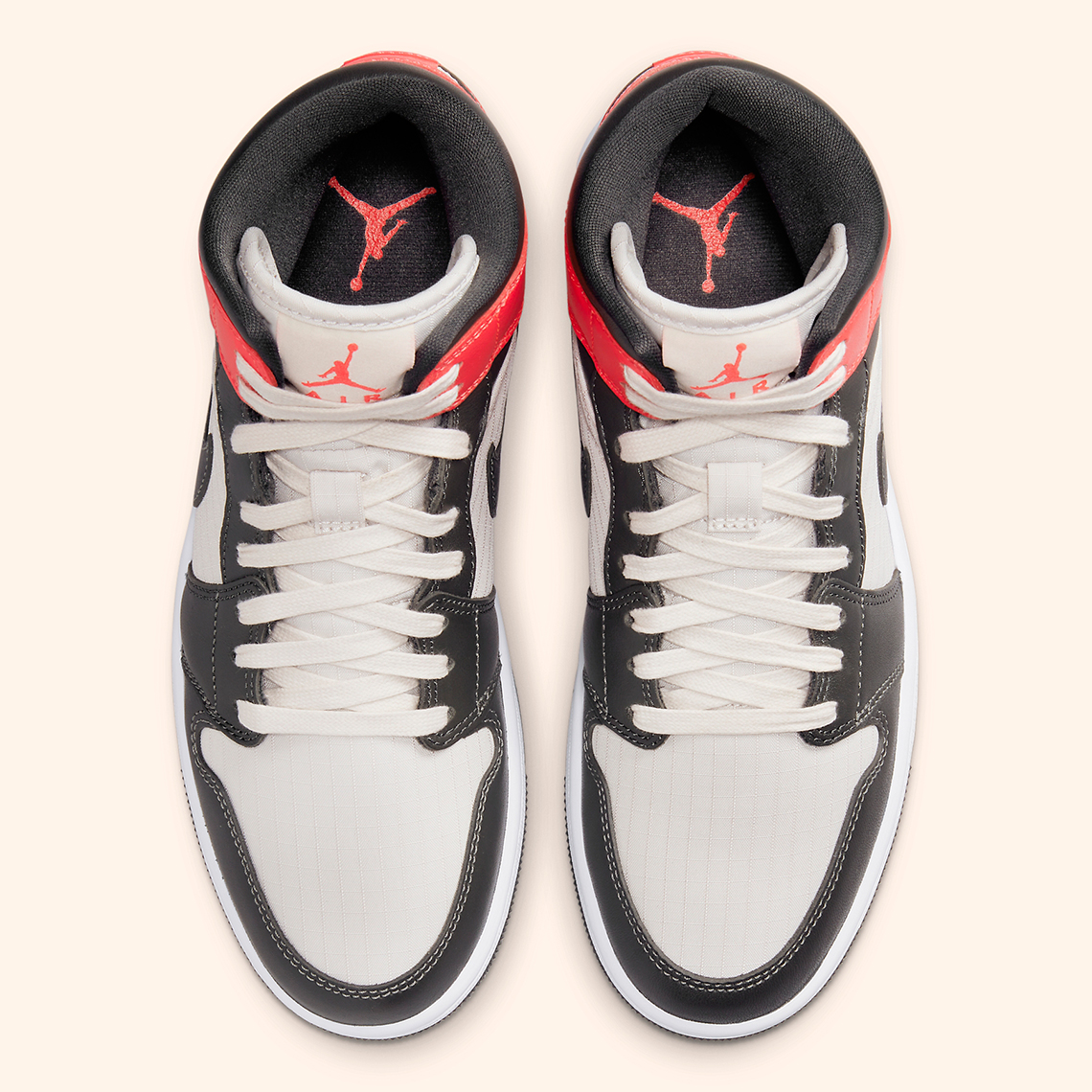 AIR JORDAN 1 BEIGE Y NEGRO cantidad Se Light Orewood Brown Newsprint Bright Crimson Dq6078 100 3