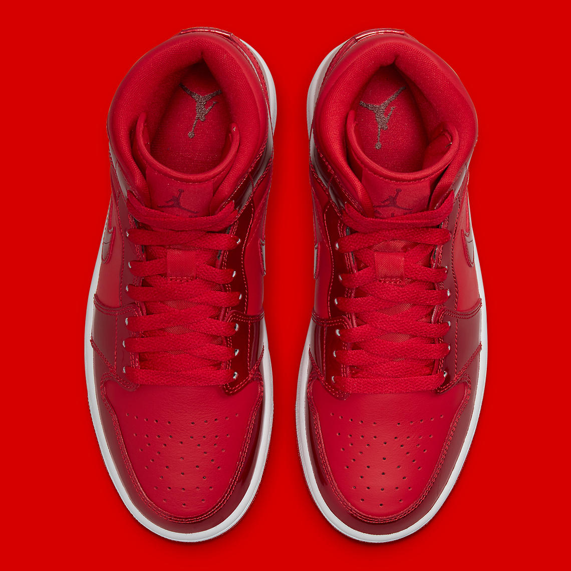 all red retro 1