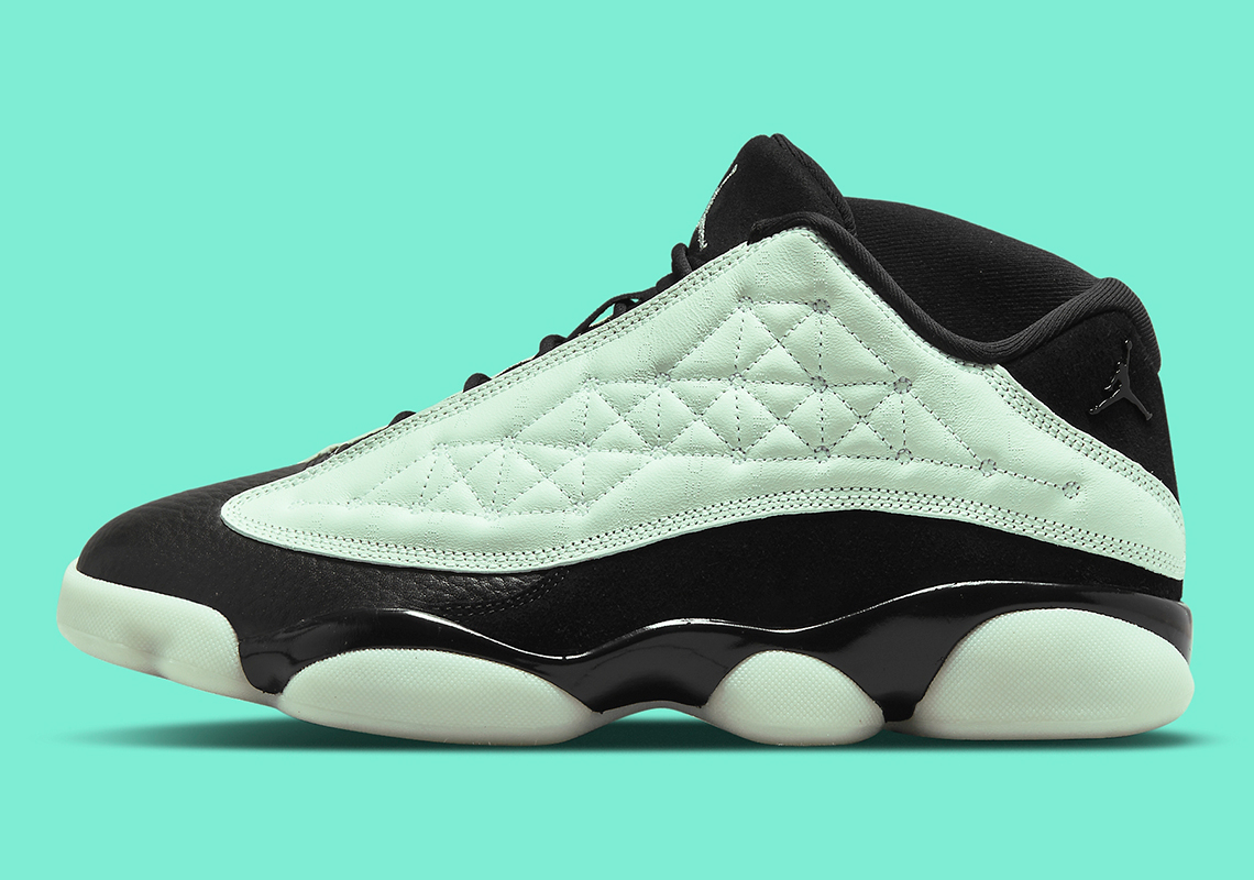 jordan 13 low black and white