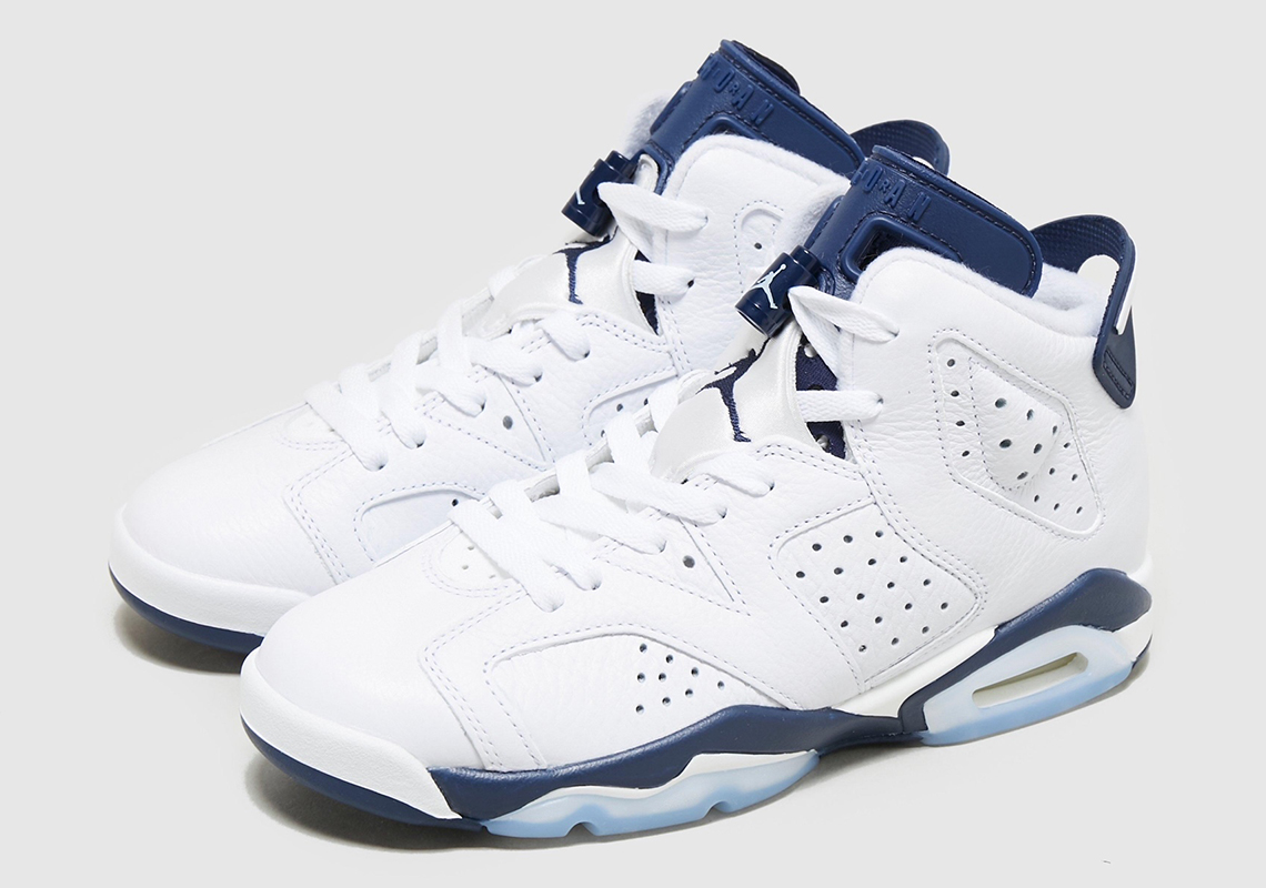 The Air Jordan 6 "Midnight Navy" Releases In Full Family Sizes This March