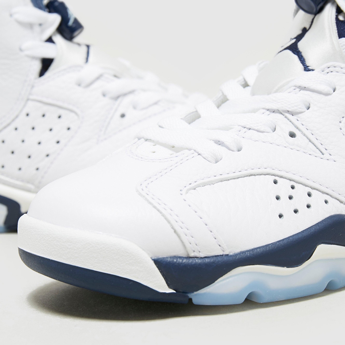 Air Jordan 6 Gs White Midnight Navy 384665 141 Release Date 4