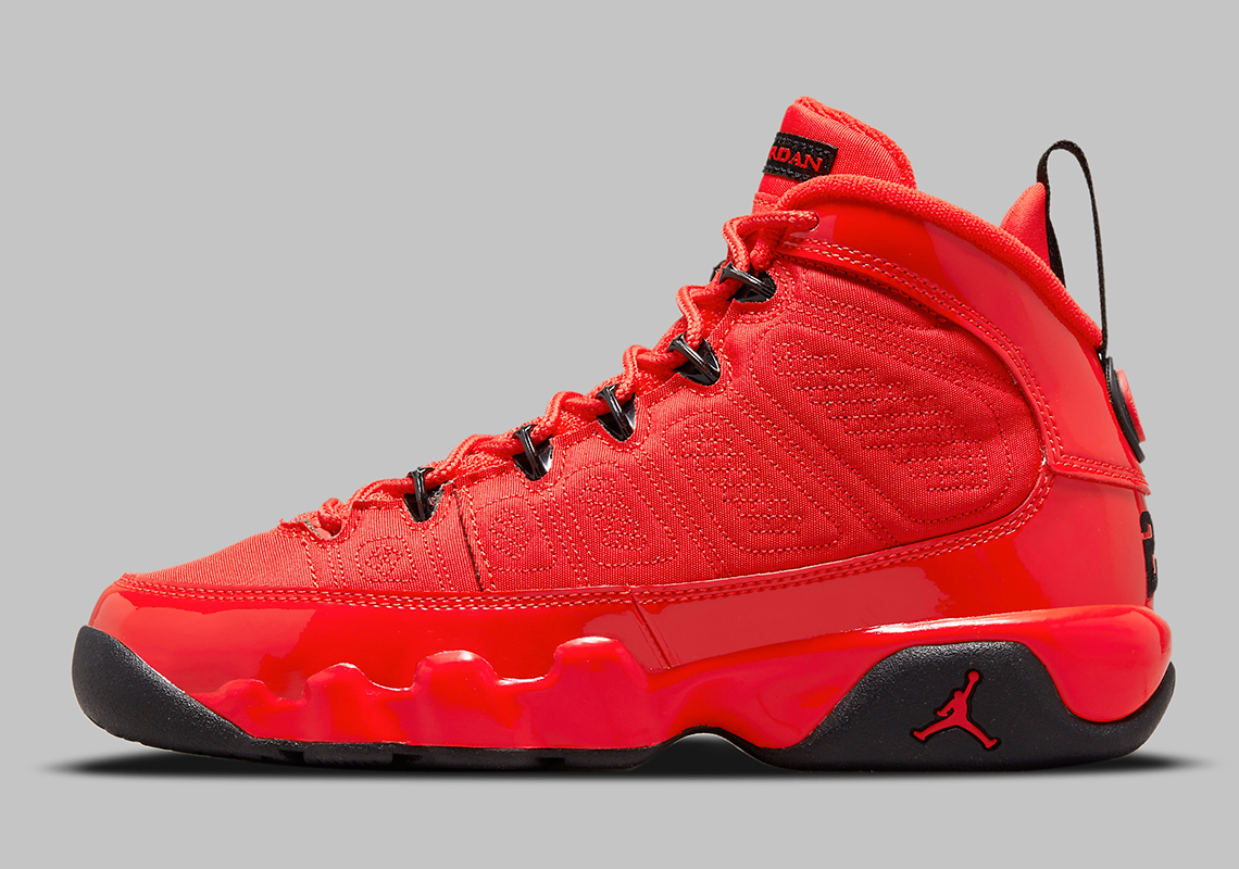 Jordan 9 rojo new arrivals