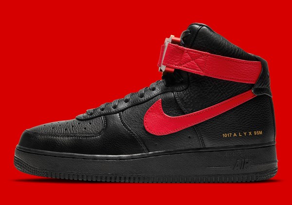 Matthew M. Williams ALYX Studio Nike Air Force 1 High University Red ...