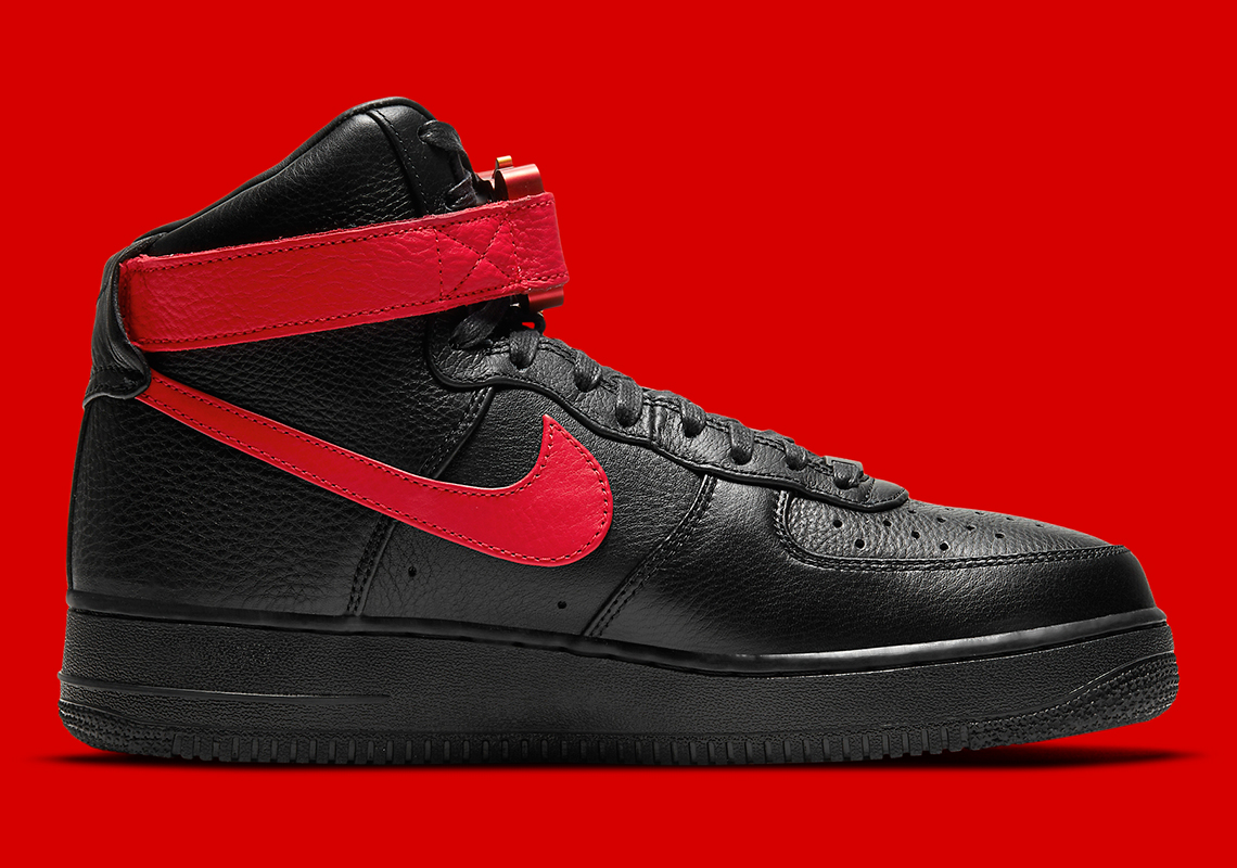 Air Force 1 High Alyx Black University Red