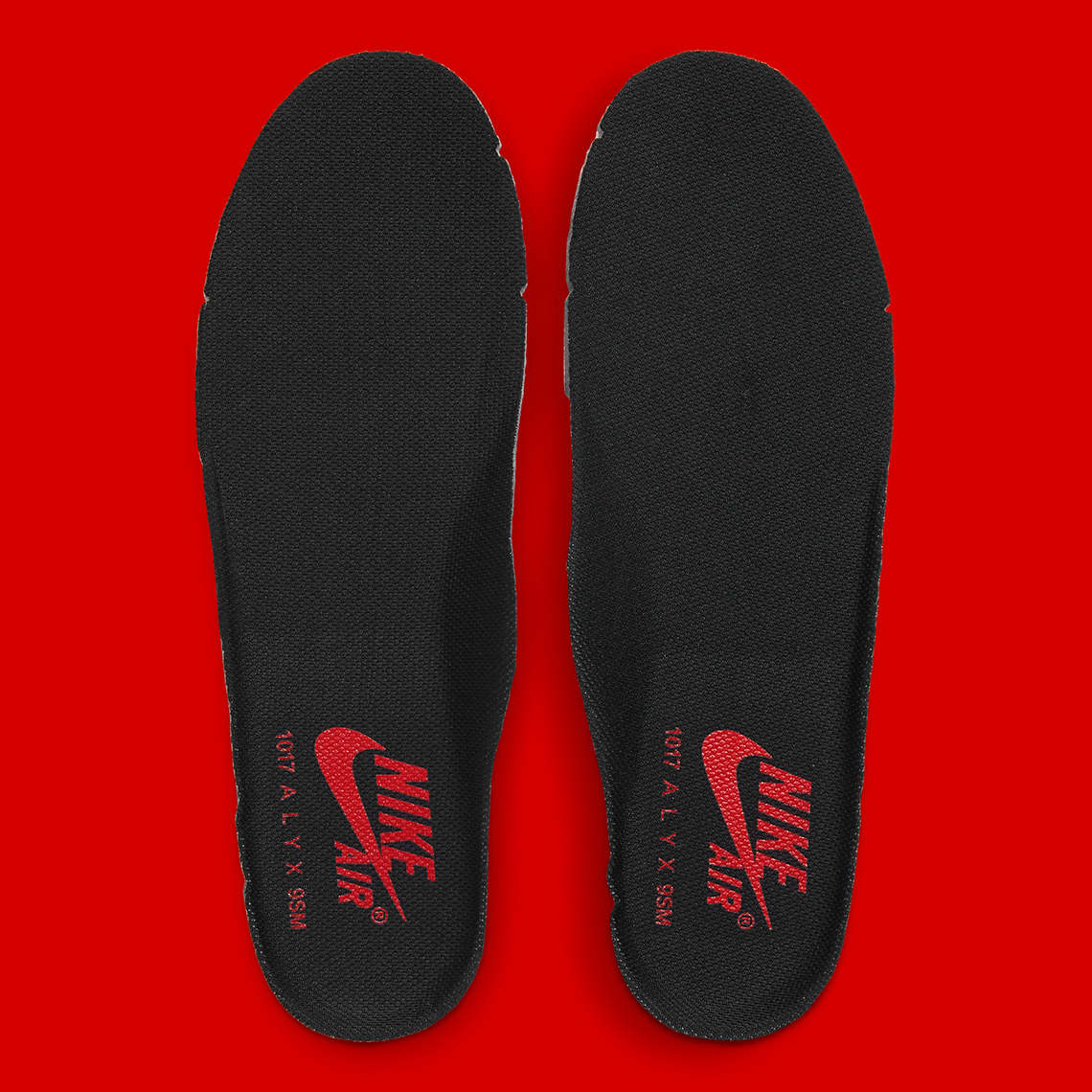 Alyx Studio Nike Air Force 1 High Black Red Cq4018 004 4