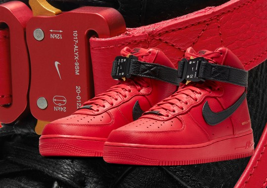 ALYX Studio Draws Up Two Nike Air Force 1 High “Chicago Bulls” For NBA 75th