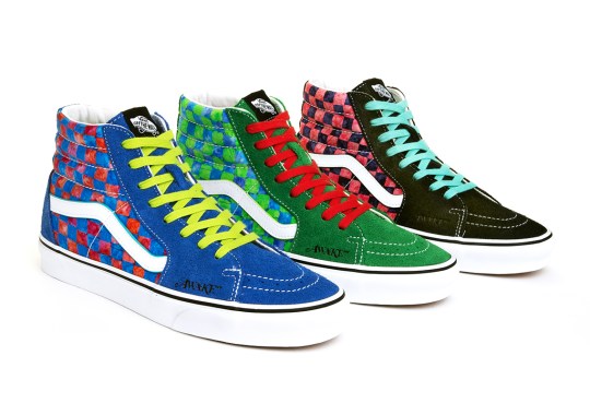 Awake NY Reimagines The Classic Checkerboard Pattern On This Trio Of Vans Sk8-Hi Colorways