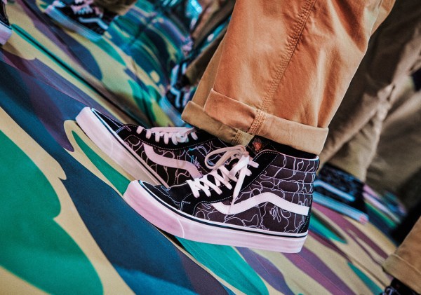 BAPE Vans Sk8-Hi + Authentic Release Date | SneakerNews.com