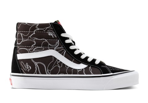 BAPE Vans Sk8-Hi + Authentic Release Date | SneakerNews.com