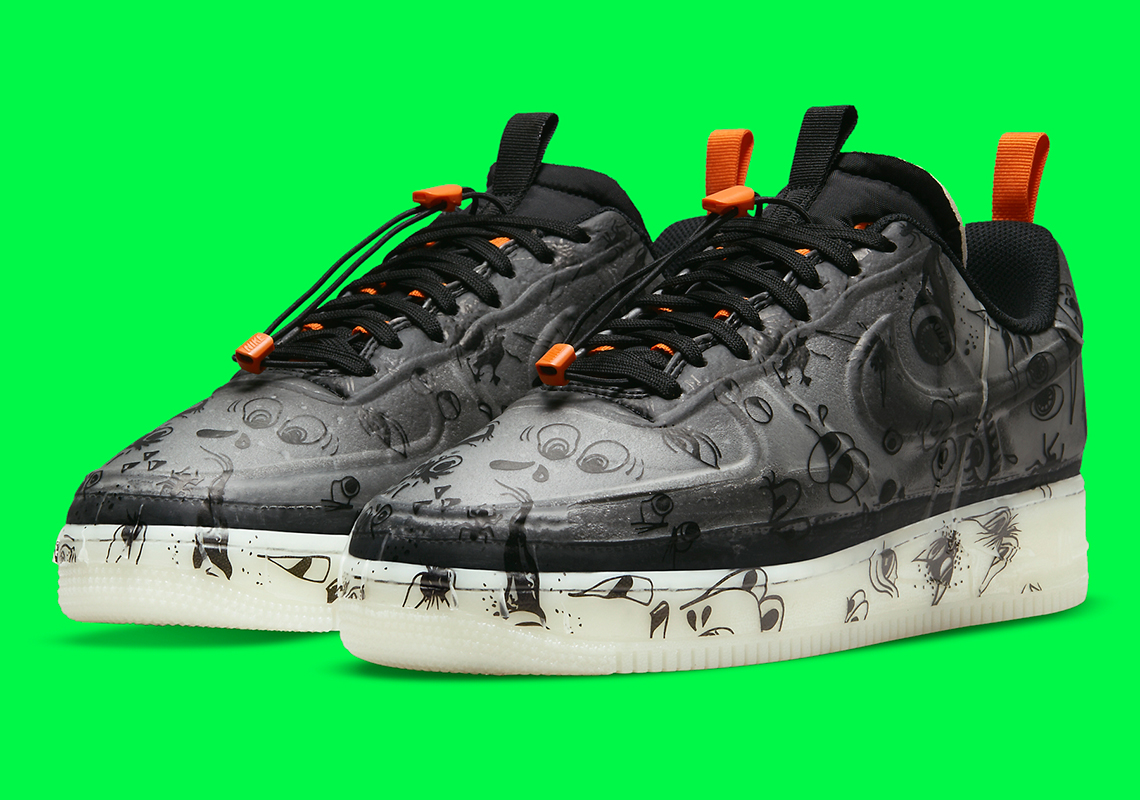 halloween air force 1's