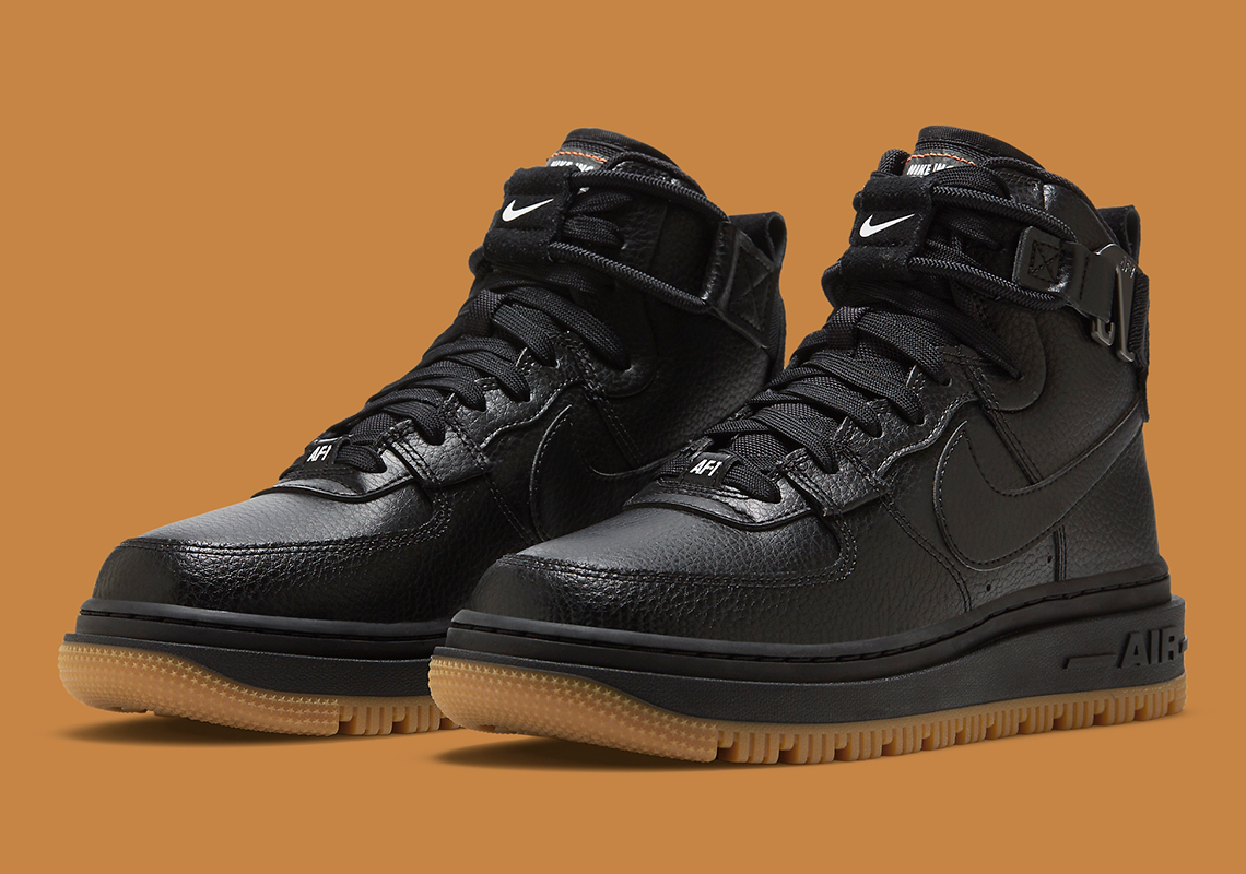 black air force 1 high top