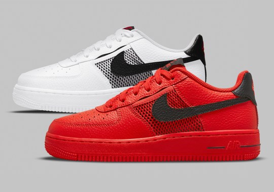 Mesh Pockets Appear On The Nike Air Force 1 Low