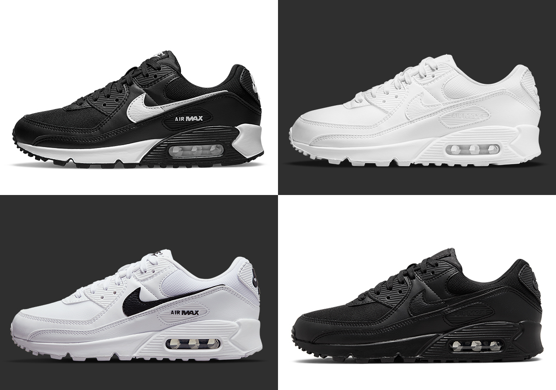 Nike Air Max 90 Next Nature Black White Collection | SneakerNews.com