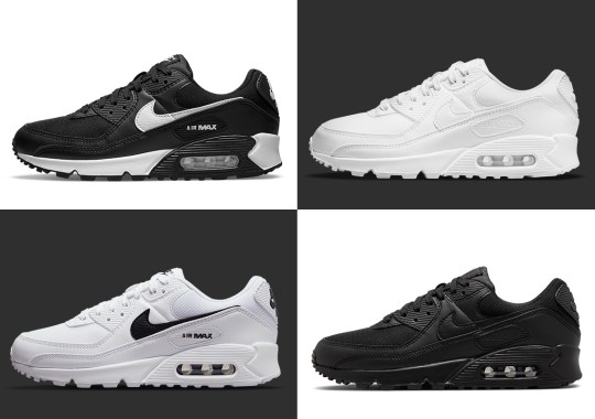 The Nike Air Max 90 Next Nature Strips Down To Essential “Black” And “White”