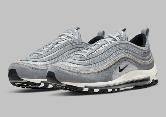 The Nike Air Max 97 Gets Covered In “Smoke Grey” And Silver