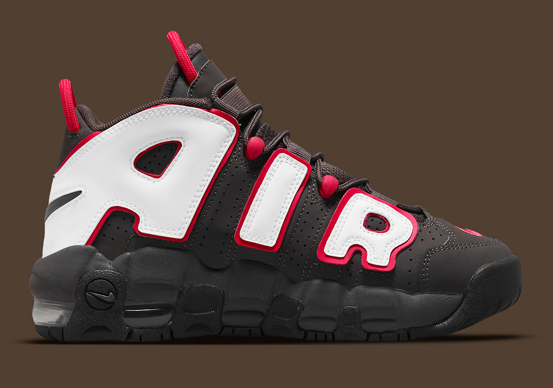 Nike Air More Uptempo Gs Brown Red Dh9719 200 5