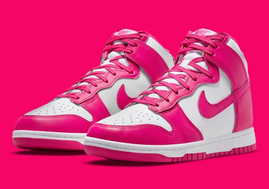 Nike Dunk High “Pink Prime” Official Images