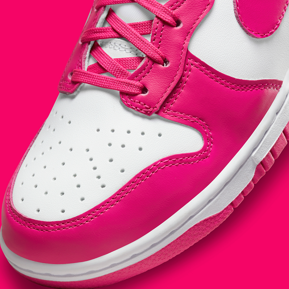 Nike Dunk High Pink Prime DD1869-110 Release | SneakerNews.com