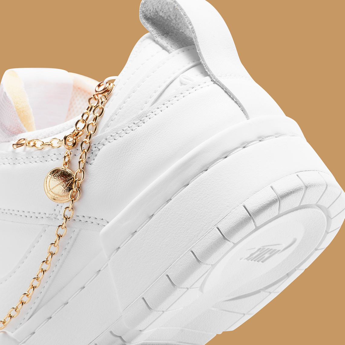 Nike Dunk Low Disrupt White Gold DO5219-111 | SneakerNews.com