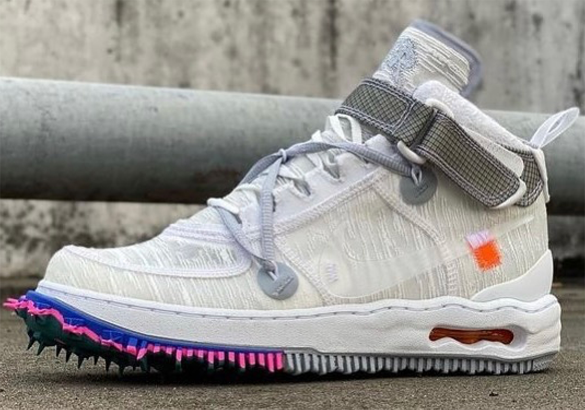 Off-White Nike Air Force 1 Mid First Look | SneakerNews.com