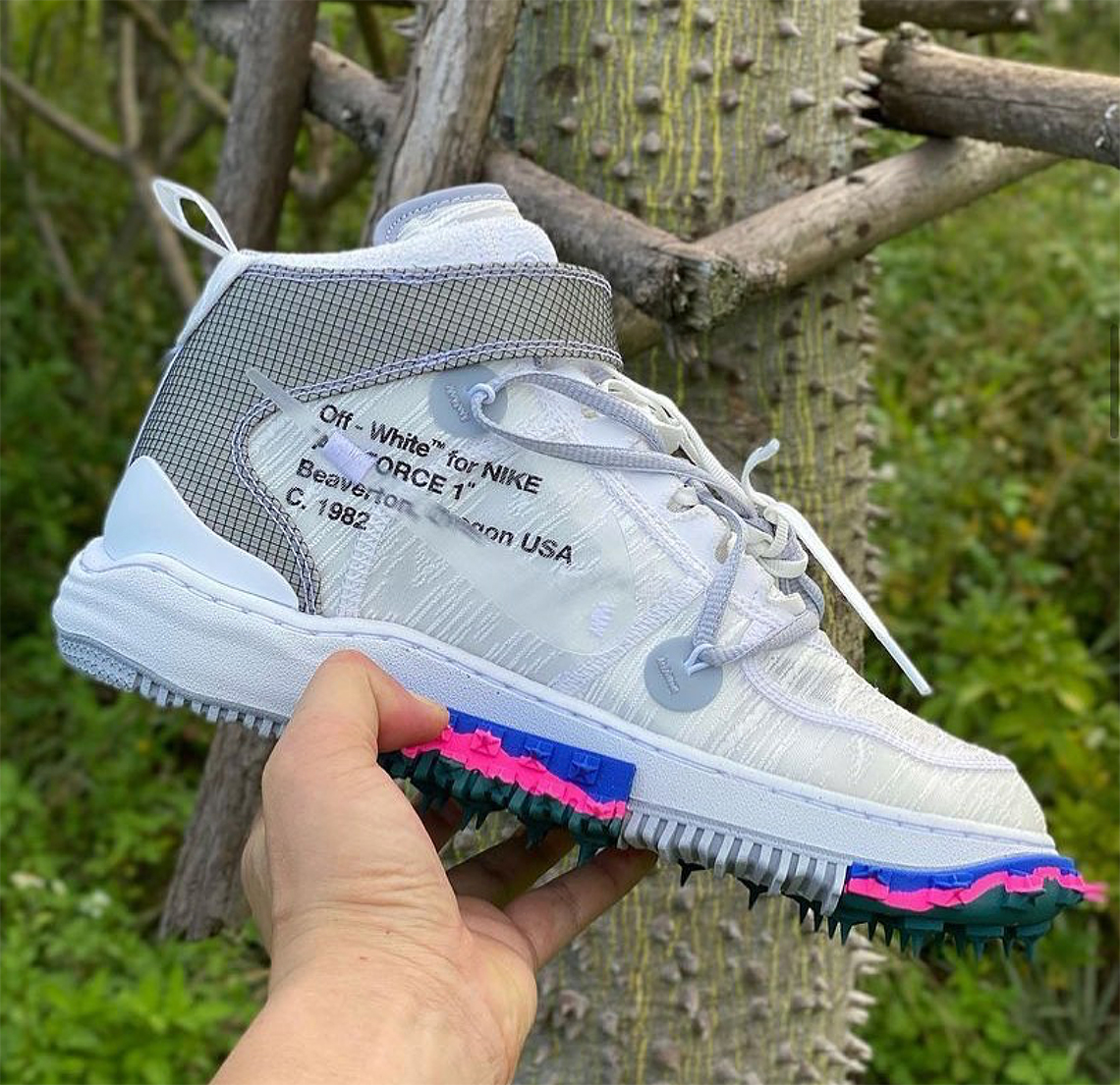 Off-White Nike Air Force 1 Mid First Look