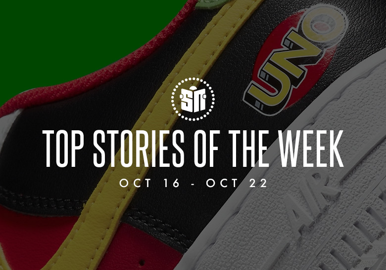 Fourteen Can’t Miss Sneaker News Headlines From October 16th To October 22nd