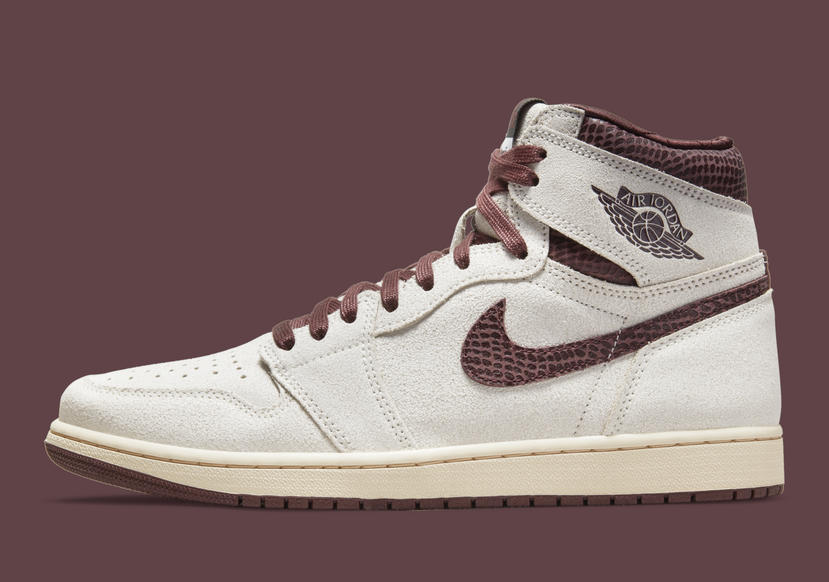 buty męskie jordan 1 retro high czerwone